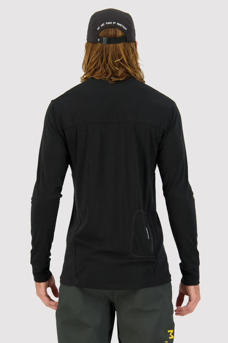 Mons Royale Redwood Enduro VLS LS Jersey Black-1
